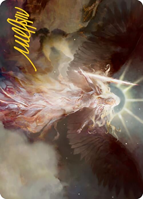 Image for Serra's Emissary Art Card (Gold-Stamped Signature) (Art Series: Modern Horizons 2) (8) - Magic: The Gathering