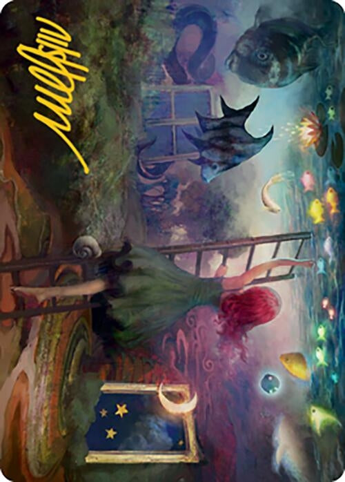 Image for Lucid Dreams Art Card (Gold-Stamped Signature) (Art Series: Modern Horizons 2) (14) - Magic: The Gathering