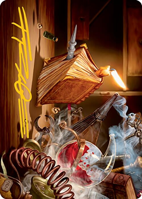 Image for Rise and Shine Art Card (Gold-Stamped Signature) (Art Series: Modern Horizons 2) (18) - Magic: The Gathering