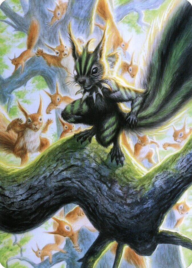 Image for Chatterfang, Squirrel General Art Card (67/81) (Art Series: Modern Horizons 2) (67) - Magic: The Gathering