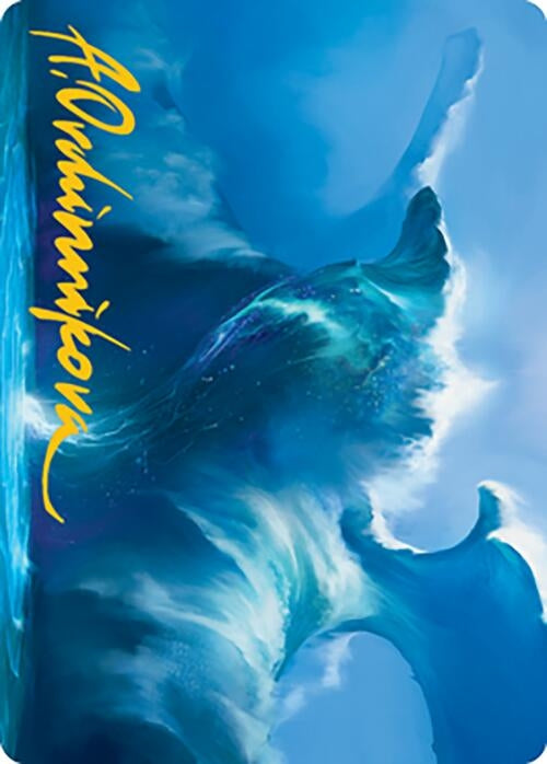 Image for Subtlety Art Card (Gold-Stamped Signature) (Art Series: Modern Horizons 2) (22) - Magic: The Gathering