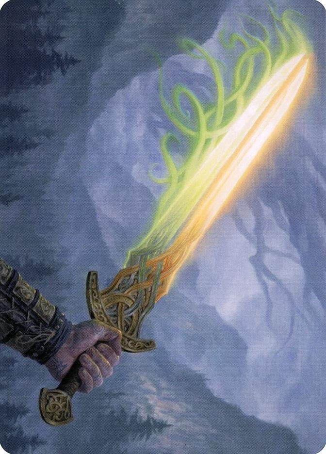Image for Sword of Hearth and Home Art Card (Art Series: Modern Horizons 2) (64) - Magic: The Gathering