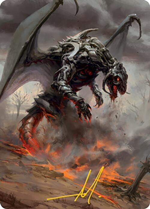 Image for Scion of Draco Art Card (Gold-Stamped Signature) (Art Series: Modern Horizons 2) (62) - Magic: The Gathering