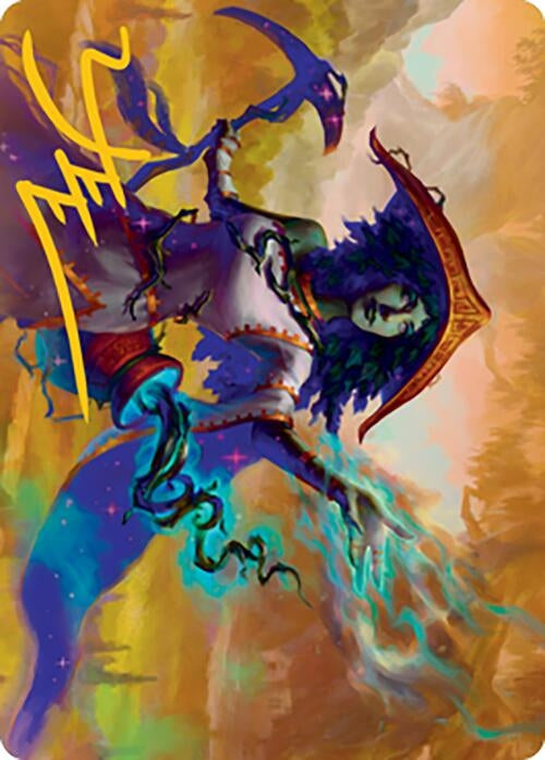 Image for Sythis, Harvest's Hand Art Card (Gold-Stamped Signature) (Art Series: Modern Horizons 2) (59) - Magic: The Gathering