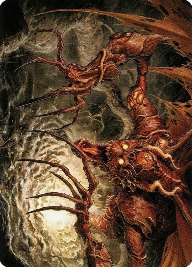 Image for Archfiend of Sorrows Art Card (Art Series: Modern Horizons 2) (26) - Magic: The Gathering