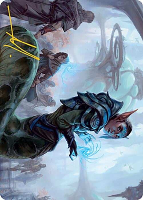Image for Lonis, Cryptozoologist Art Card (Gold-Stamped Signature) (Art Series: Modern Horizons 2) (57) - Magic: The Gathering