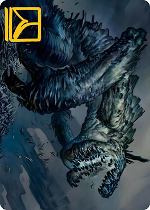 Image for Necrogoyf Art Card (Gold-Stamped Signature) (Art Series: Modern Horizons 2) (31) - Magic: The Gathering