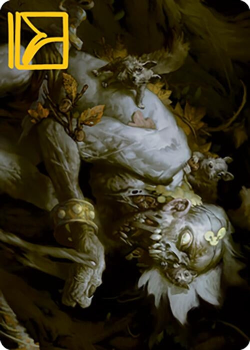Image for Nested Shambler Art Card (Gold-Stamped Signature) (Art Series: Modern Horizons 2) (32) - Magic: The Gathering