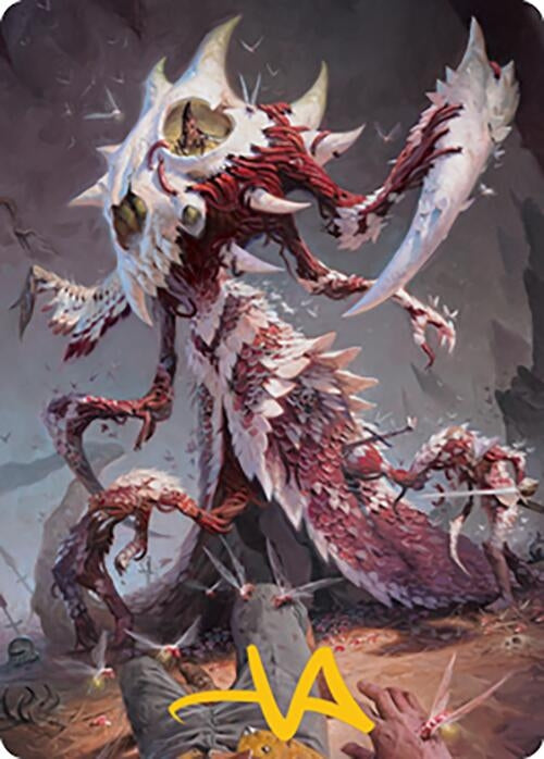 Image for Grist, the Hunger Tide Art Card (56/81) (Gold-Stamped Signature) (Art Series: Modern Horizons 2) (56) - Magic: The Gathering