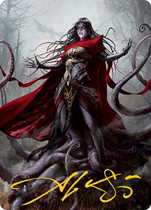 Image for Geyadrone Dihada (53/81) (Gold-Stamped Signature) (Art Series: Modern Horizons 2) (53) - Magic: The Gathering