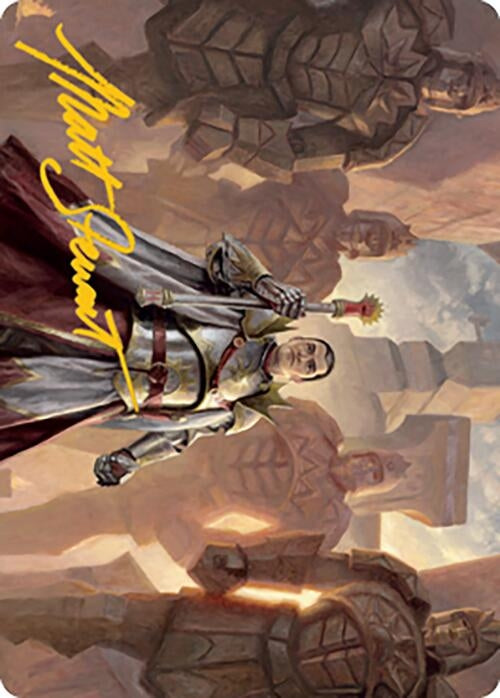 Image for General Ferrous Rokiric Art Card (Gold-Stamped Signature) (Art Series: Modern Horizons 2) (52) - Magic: The Gathering