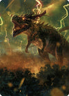 Image for Thrasta, Tempest's Roar Art Card (42/81) (Art Series: Modern Horizons 2) (42) - Magic: The Gathering