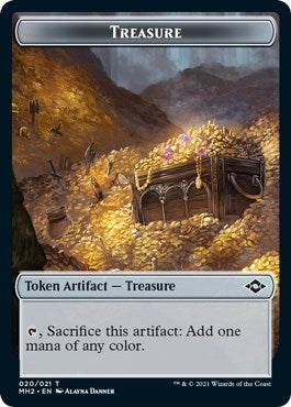 Image for Treasure (020) Token (Modern Horizons 2) (20) - Magic: The Gathering