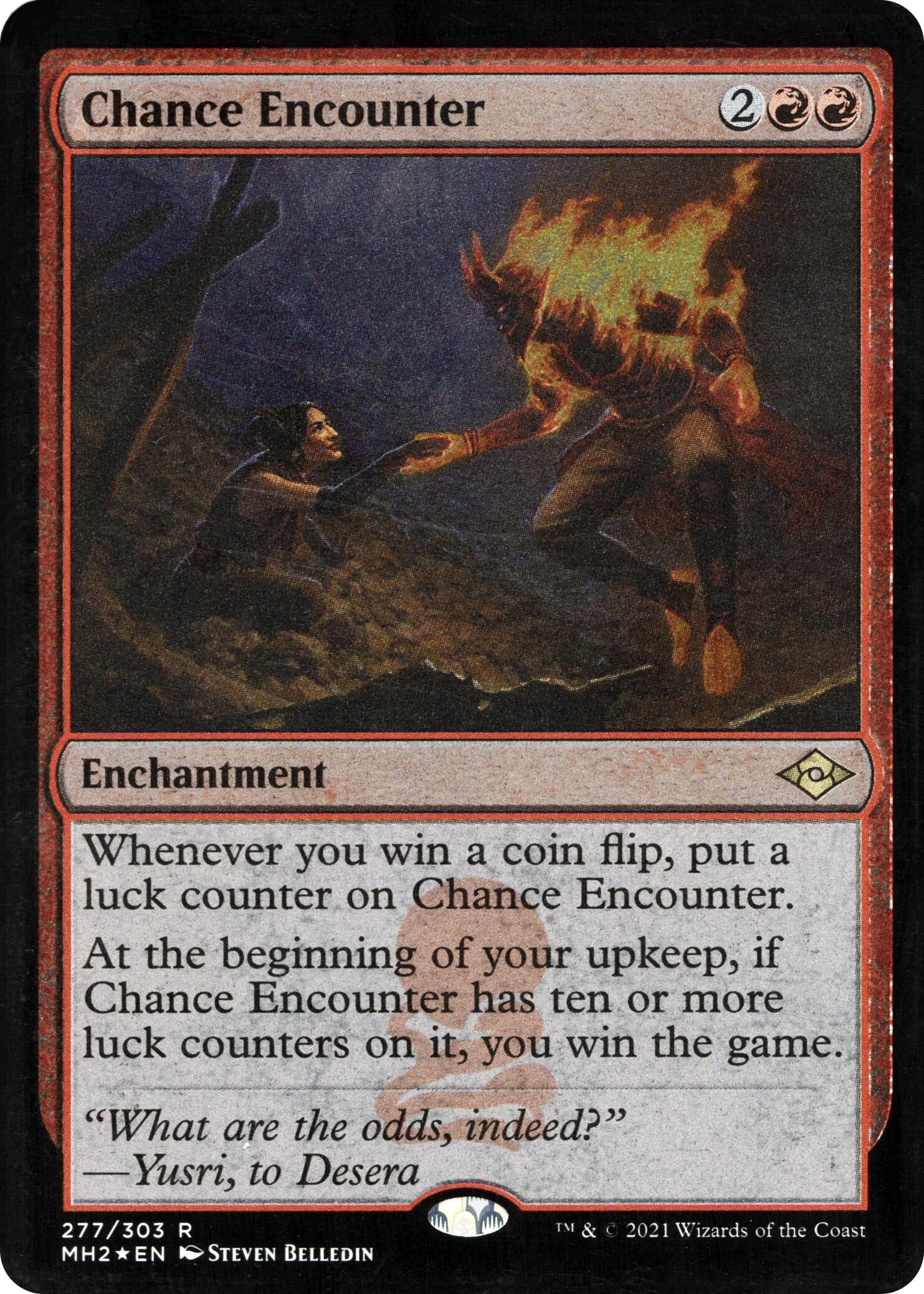 Image for Chance Encounter (Foil Etched) (Modern Horizons 2) (277) - Magic: The Gathering