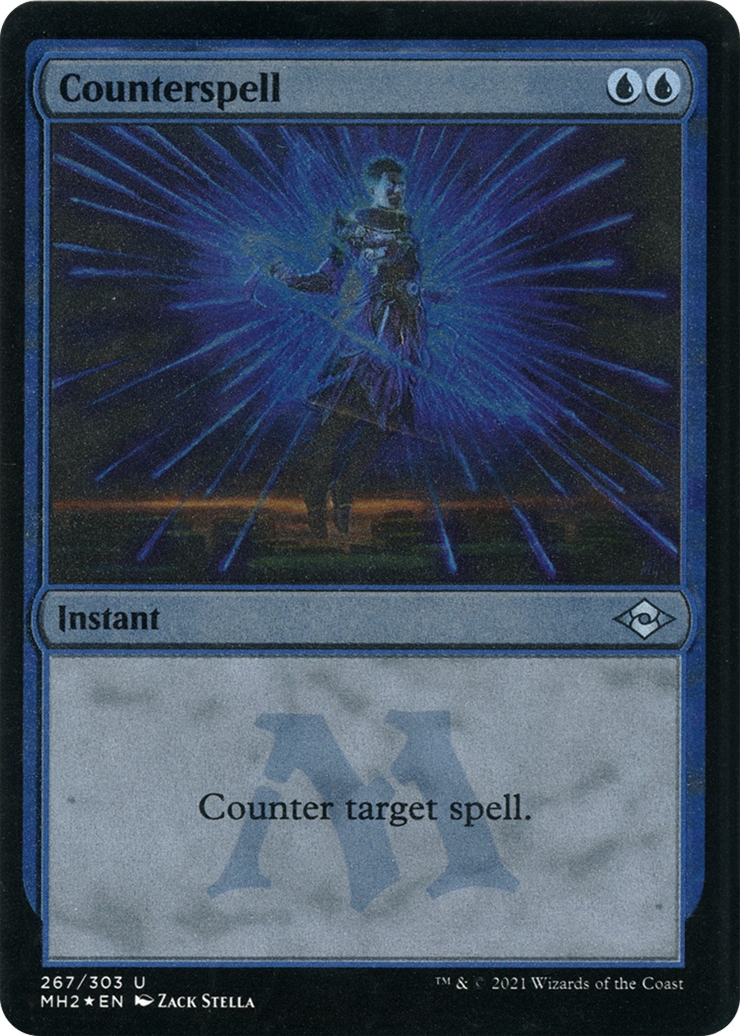 Image for Counterspell (Foil Etched) (Modern Horizons 2) (267) - Magic: The Gathering