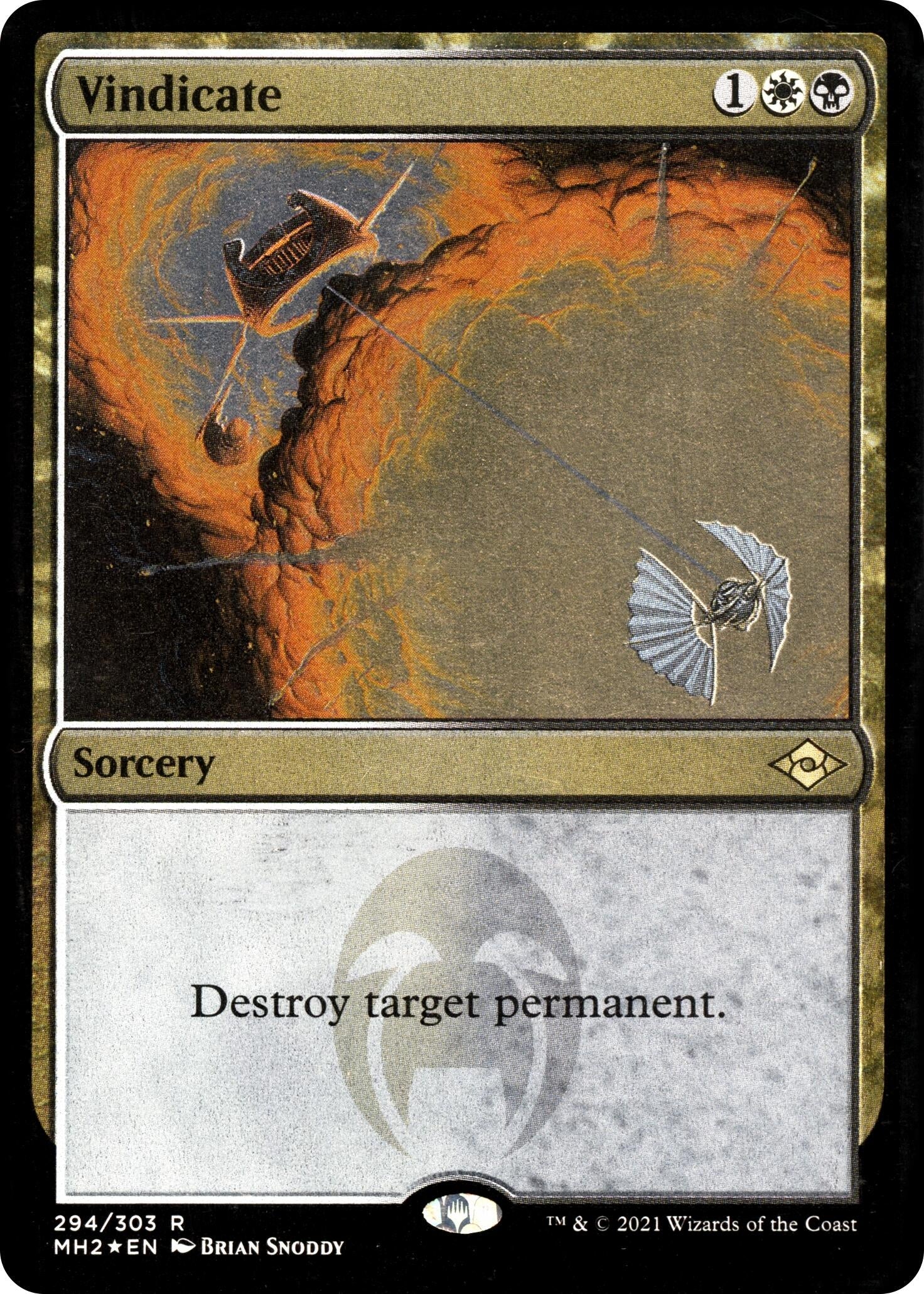 Image for Vindicate (Foil Etched) (Modern Horizons 2) (294) - Magic: The Gathering