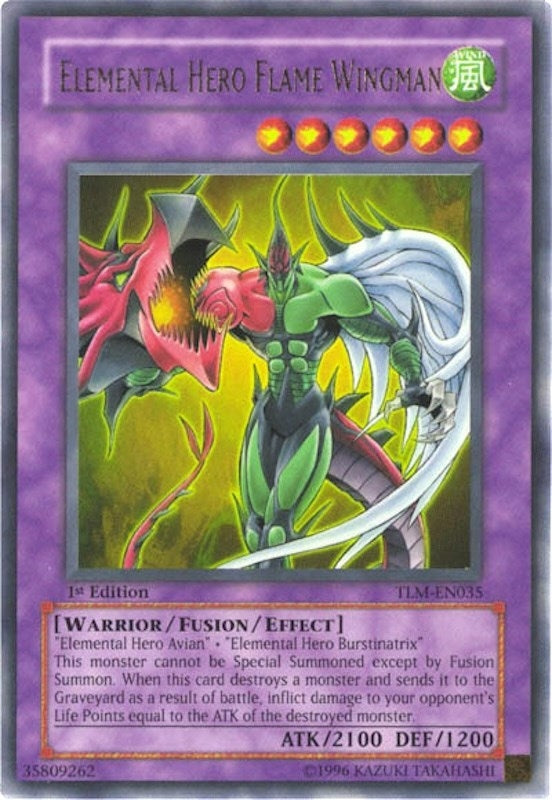 Image for Elemental HERO Flame Wingman (The Lost Millennium) (TLM-EN035) - YuGiOh
