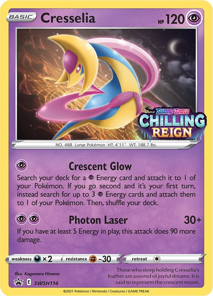 Image for Cresselia - SWSH114 (Prerelease) (SWSH: Sword & Shield Promo Cards) (SWSH114) - Pokemon