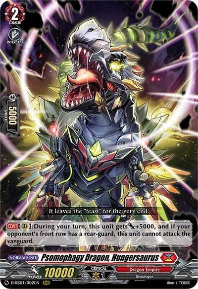 Image for Psomophagy Dragon, Hungersaurus (D-SS01: Festival Collection 2021) (D-SS01/002EN) - Cardfight Vanguard