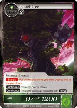 Image for Babel Tree (The Dawn of Valhalla) (1-151) - Force of Will