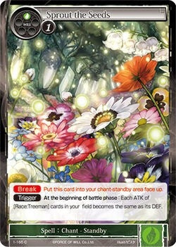 Image for Sprout the Seeds (The Dawn of Valhalla) (1-165) - Force of Will