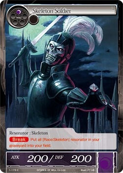 Image for Skeleton Soldier (The Dawn of Valhalla) (1-173) - Force of Will