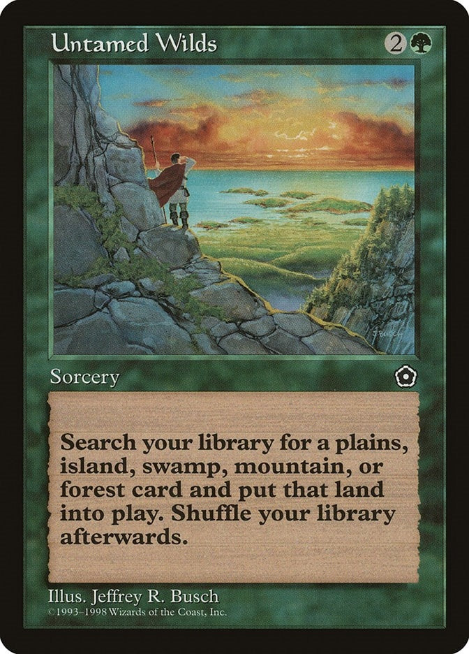 Image for Untamed Wilds (Portal Second Age) - Magic: The Gathering