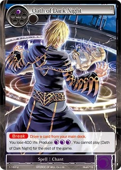 Image for Oath of Dark Night (The Dawn of Valhalla) (1-183) - Force of Will