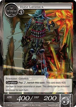 Image for Blast Gimmick (The Dawn of Valhalla) (1-191) - Force of Will