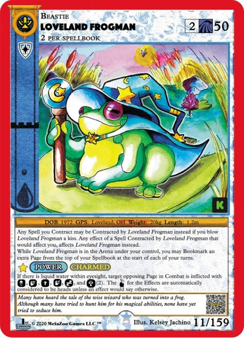 Image for Loveland Frogman (Cryptid Nation: Kickstarter Edition) (11) - MetaZoo