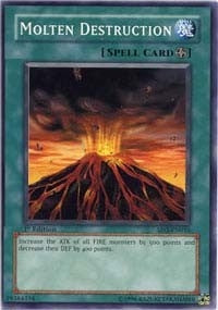 Image for Molten Destruction (Structure Deck: Blaze of Destruction) (SD3-EN016) - YuGiOh