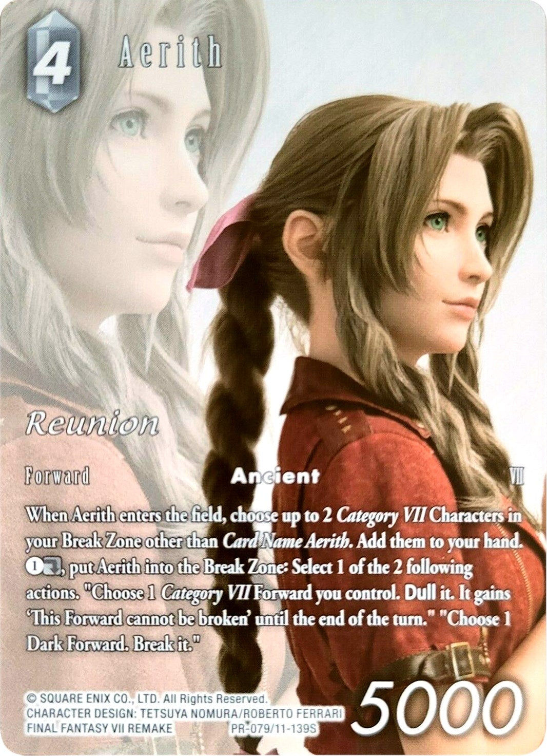 Image for Aerith (FF: Promo Cards) (PR-079/11-139S) - Final Fantasy TCG