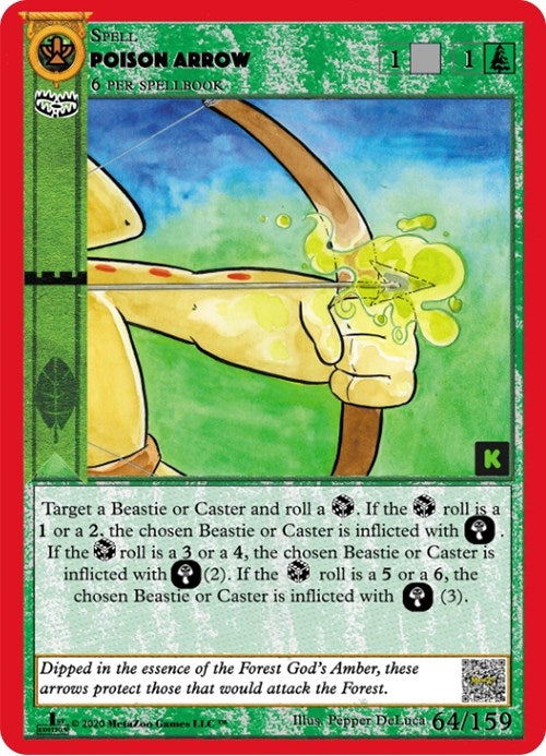 Image for Poison Arrow (Cryptid Nation: Kickstarter Edition) (64) - MetaZoo