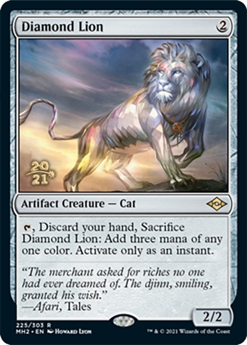 Image for Diamond Lion (Prerelease Cards) (225) - Magic: The Gathering