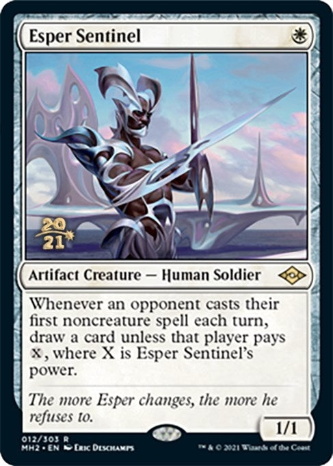 Image for Esper Sentinel (Prerelease Cards) (12) - Magic: The Gathering