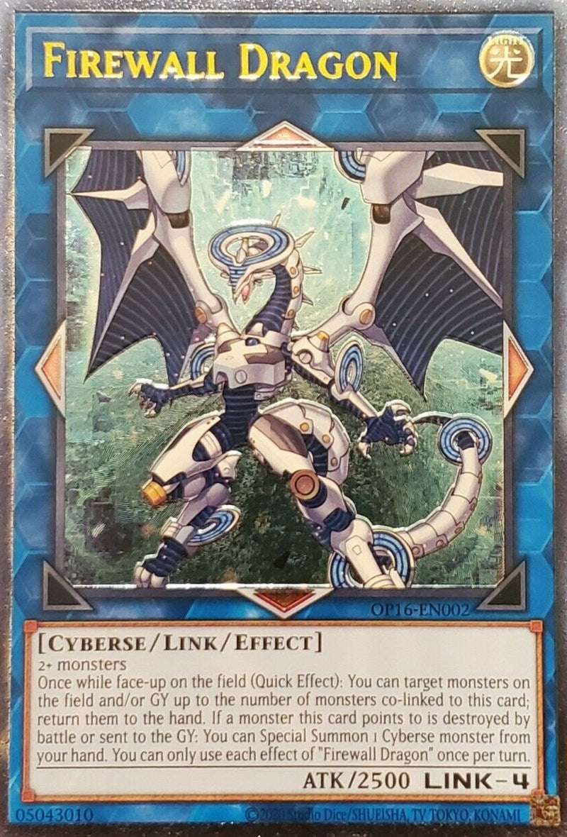 Image for Firewall Dragon (UTR) (OTS Tournament Pack 16) (OP16-EN002) - YuGiOh