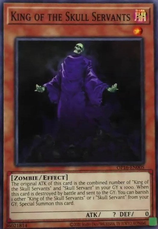 Image for King of the Skull Servants (OTS Tournament Pack 16) (OP16-EN005) - YuGiOh