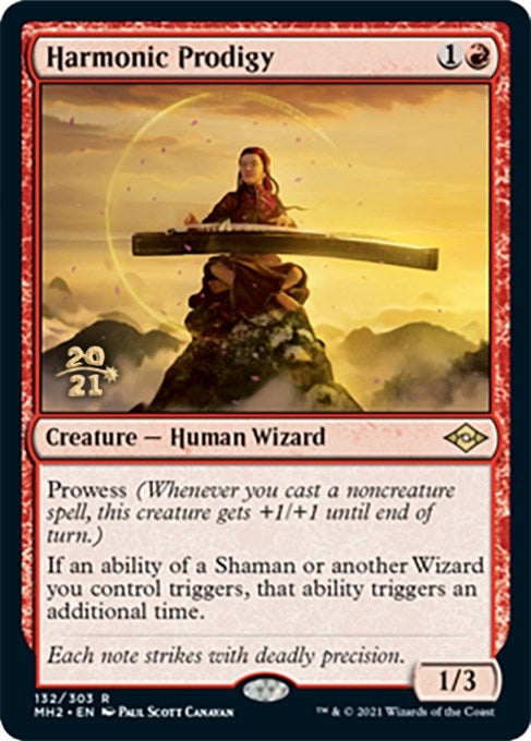 Image for Harmonic Prodigy (Prerelease Cards) (132) - Magic: The Gathering