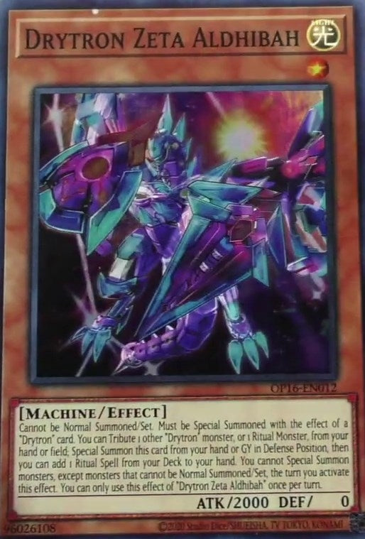 Image for Drytron Zeta Aldhibah (OTS Tournament Pack 16) (OP16-EN012) - YuGiOh