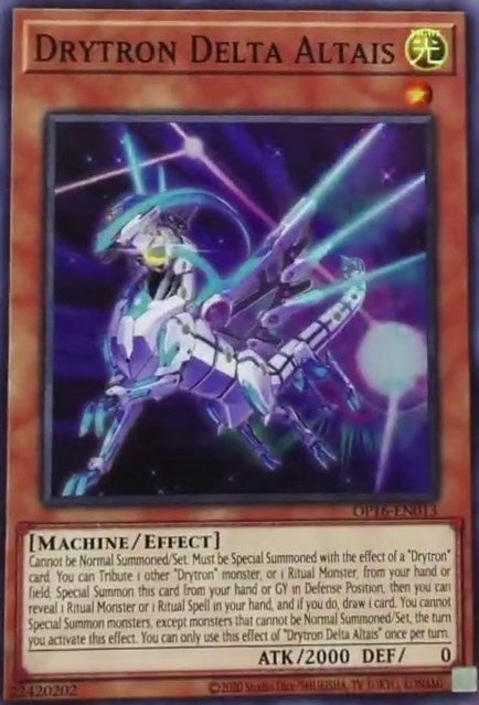 Image for Drytron Delta Altais (OTS Tournament Pack 16) (OP16-EN013) - YuGiOh