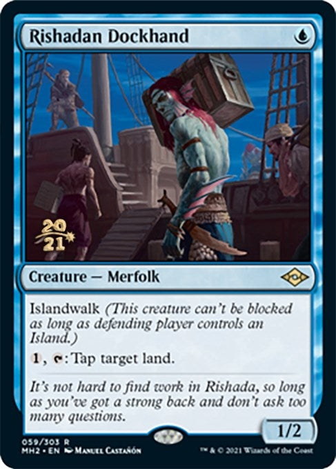 Image for Rishadan Dockhand (Prerelease Cards) (59) - Magic: The Gathering