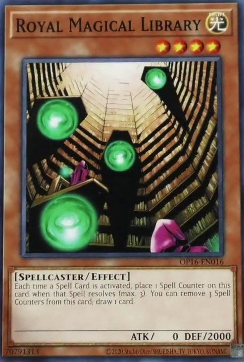 Image for Royal Magical Library (OTS Tournament Pack 16) (OP16-EN016) - YuGiOh