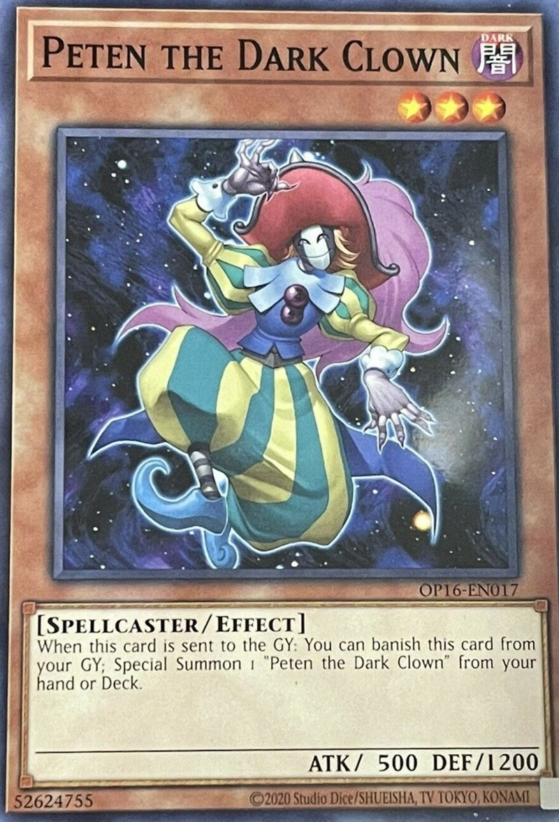 Image for Peten the Dark Clown (OTS Tournament Pack 16) (OP16-EN017) - YuGiOh
