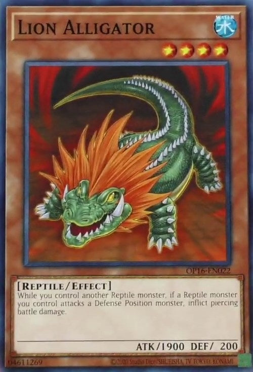 Image for Lion Alligator (OTS Tournament Pack 16) (OP16-EN022) - YuGiOh
