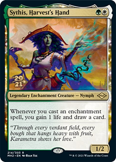 Image for Sythis, Harvest's Hand (Prerelease Cards) (214) - Magic: The Gathering