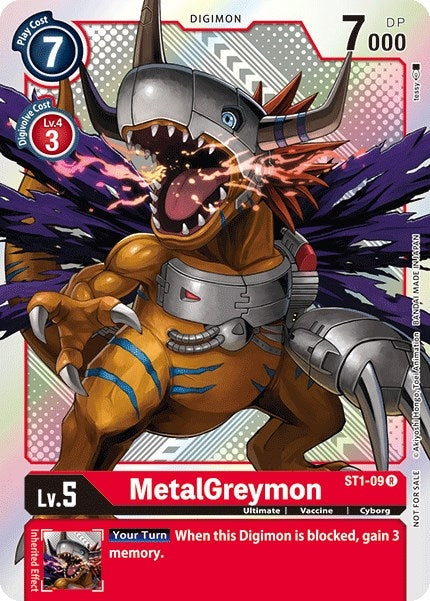 Image for MetalGreymon (ST1-09 R) [Starter Deck 01: Gaia Red]