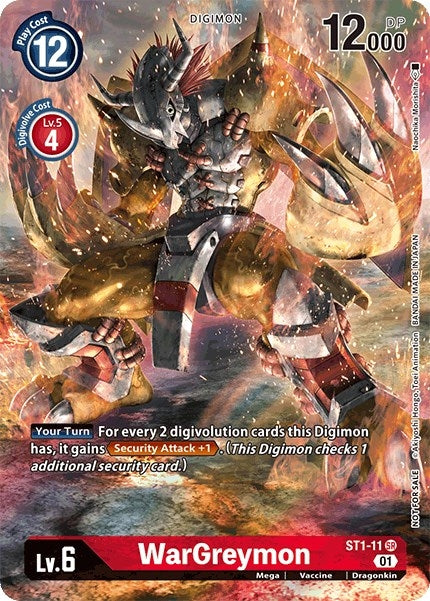 Image for WarGreymon (ST1-11 SR) [Starter Deck 01: Gaia Red]