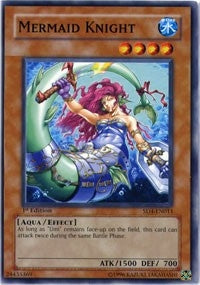 Image for Mermaid Knight (Structure Deck: Fury from the Deep) (SD4-EN011) - YuGiOh