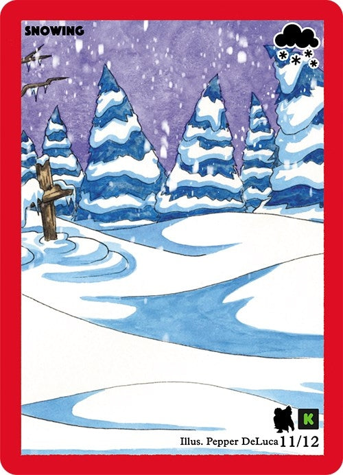 Image for Snowing [Cryptid Nation: Kickstarter Edition Tribal Theme Decks]