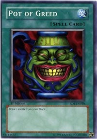 Image for Pot of Greed (Structure Deck: Fury from the Deep) (SD4-EN018) - YuGiOh